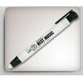 White Stick Eraser w/ Plastic Barrel